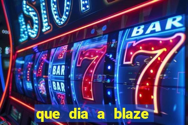 que dia a blaze paga o cashback